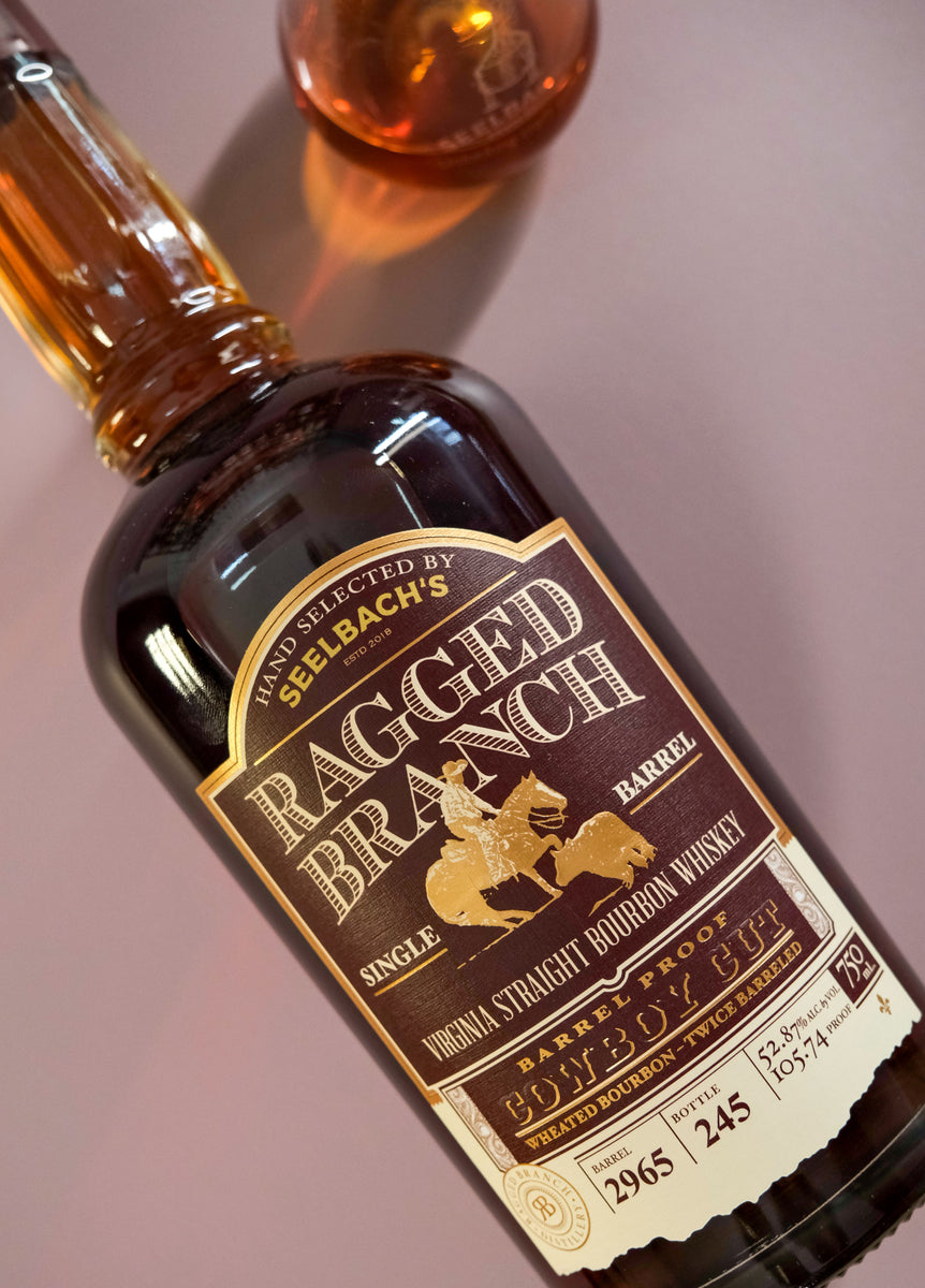 Ragged Branch Twice Barreled Cowboy Cut Wheated Bourbon #2965 - Selected by Seelbach’s