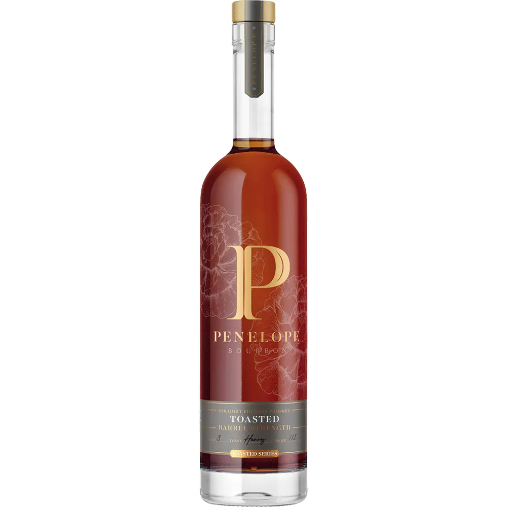 Penelope Bourbon Toasted Series Barrel Finish Straight Bourbonのボトル画像