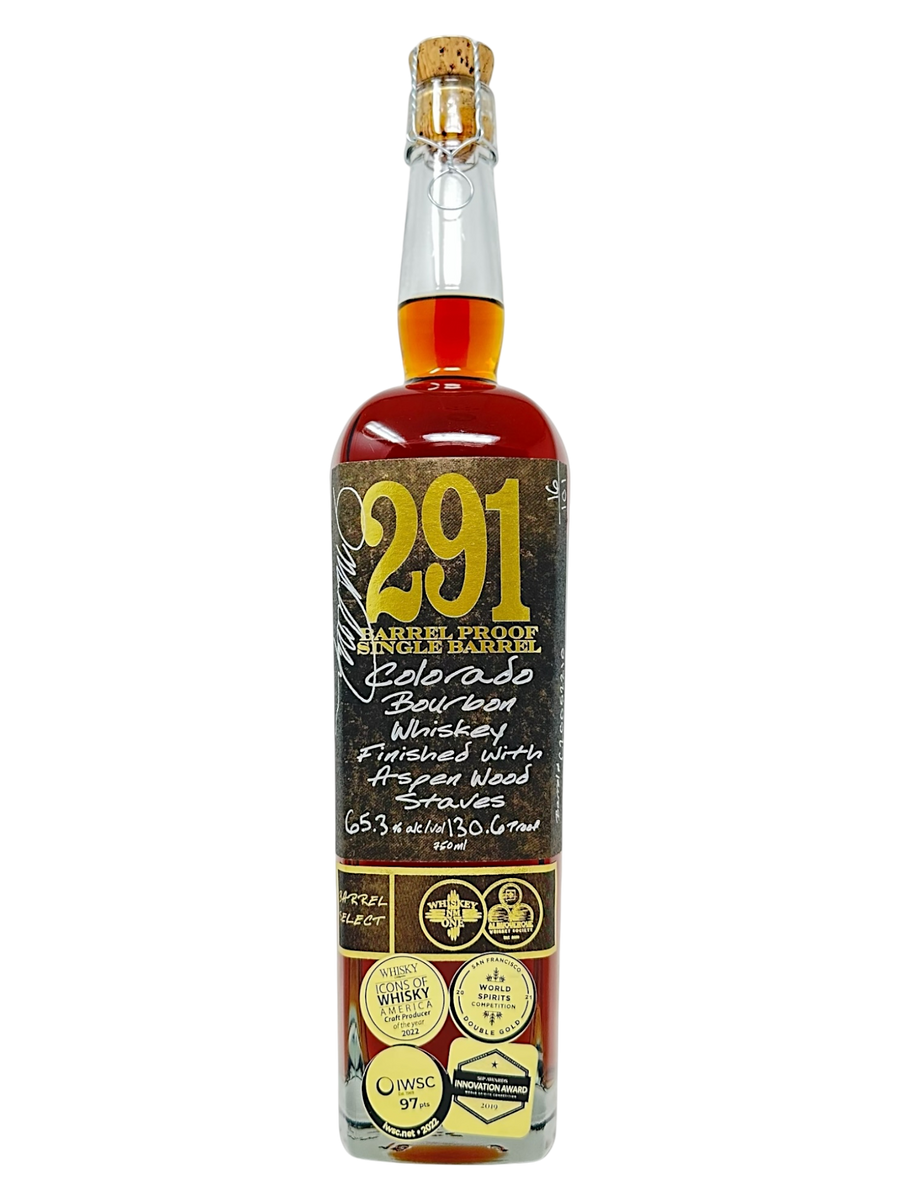 291 Colorado Bourbon Whiskey Barrel Proof Single Barrel - Selected by Albuquerque Whiskey Society & Whiskey One