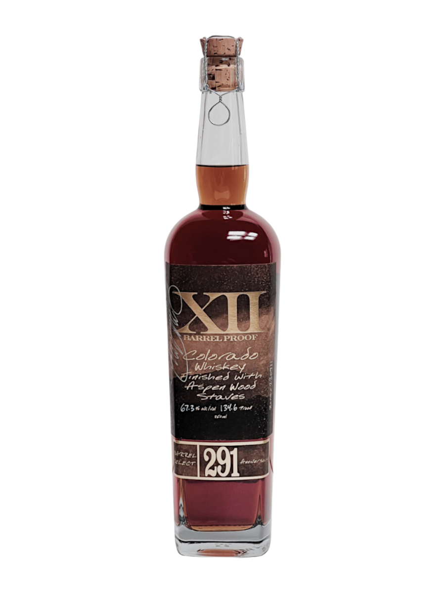 291 XII Colorado Whiskey - 12th Anniversary Whiskey