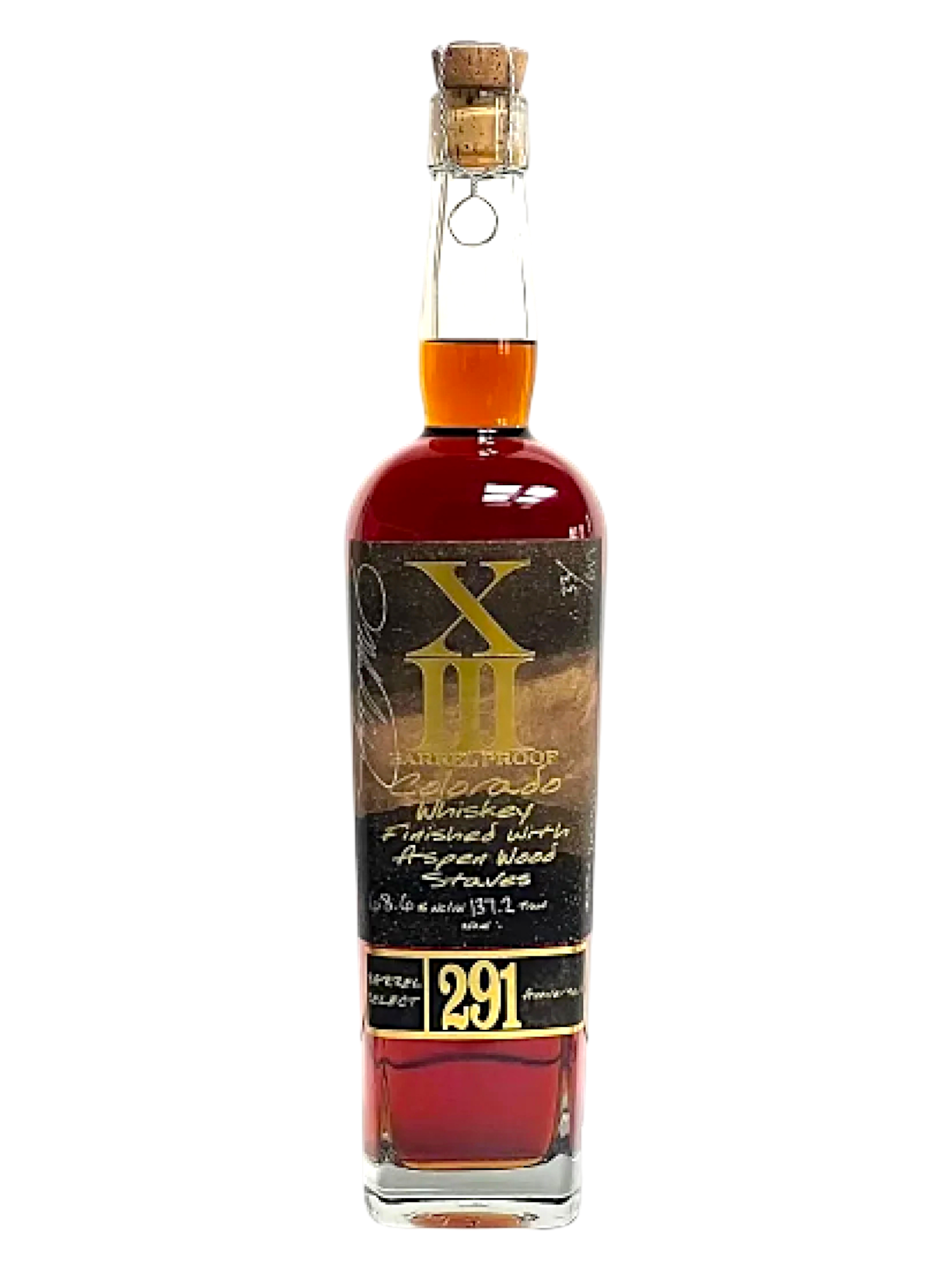 291 XIII Colorado Whiskey 137.2 Proof – Seelbach's