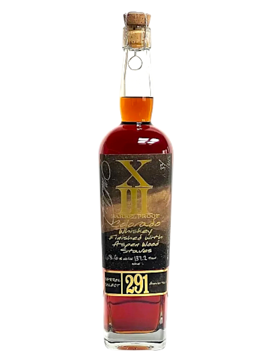 291 XIII Colorado Whiskey 137.2 Proof