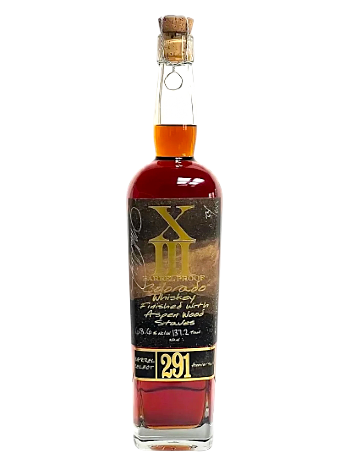 ウイスキー WHISKY 291 XIII Colorado Whiskey 137.2 Proof – Seelbach's
