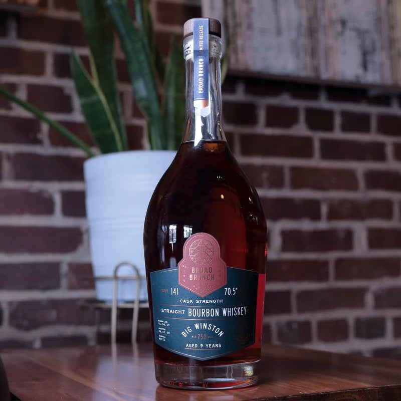 Broad Branch Distillery 9-Year 141 Proof Big Winston Cask Strength Bourbon
