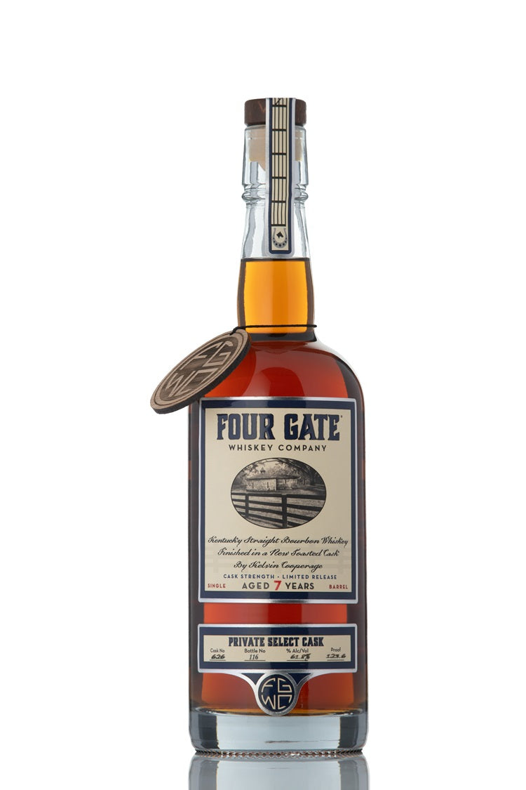 Four Gate Whiskey Co. Single Barrel Kentucky Straight Bourbon Whiskey Finished in a New Toasted Cask #626 - Selected by Seelbach's