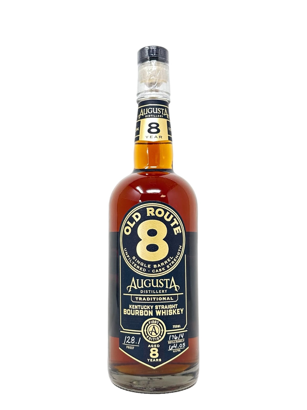 Augusta Distillery Old Route 8 Limited 8-Year First Edition Single Barrel #4 - 