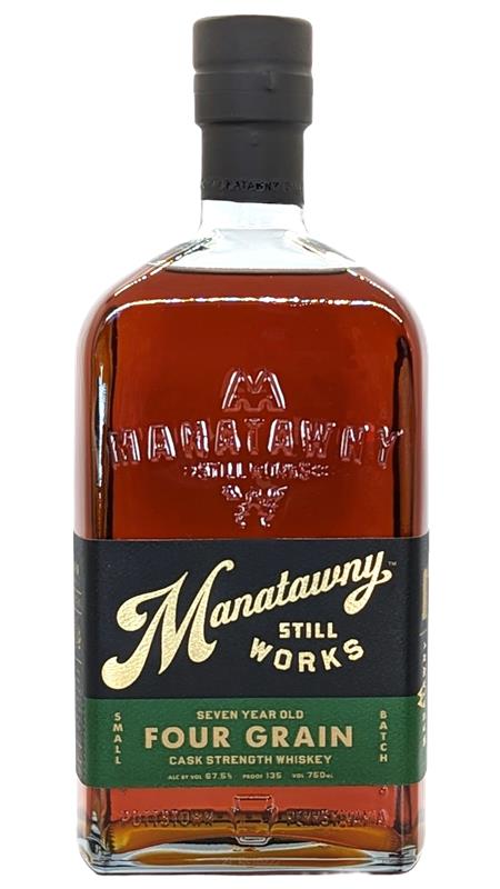 Manatawny Still Works Cask Strength 7-year Four Grain Whiskey