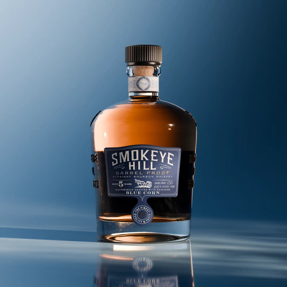 Smokeye Hill Blue Corn Barrel Proof Straight Bourbon Whiskey