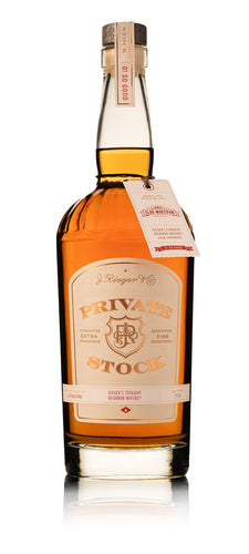 J.Rieger & Co Private Stock Straight Bourbon Whiskey 153 proof - Selected by Club Marzipan