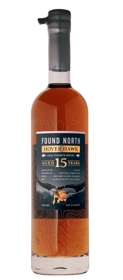 Hover Hawk First Flight Cask Strength Whisky 123.2 proof
