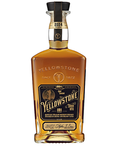 Yellowstone Straight Bourbon Whiskey Finished in Cognac and Brady Casks 2024