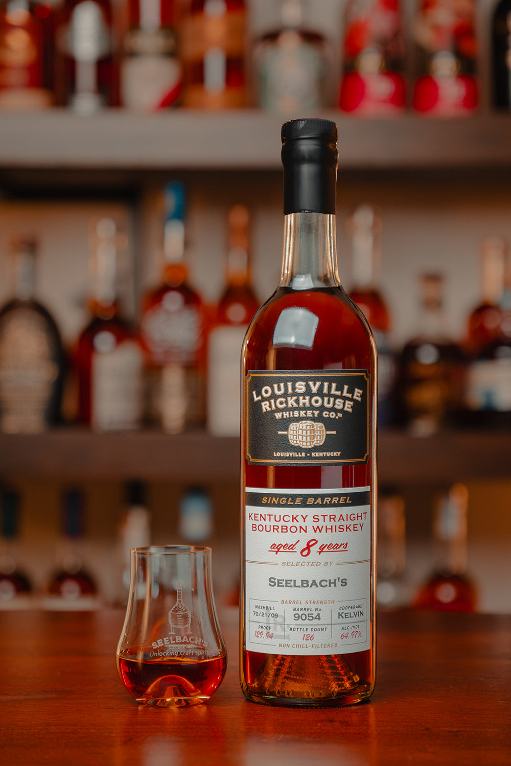 Louisville Rickhouse 8-year Kentucky Straight Bourbon #9054 129.94