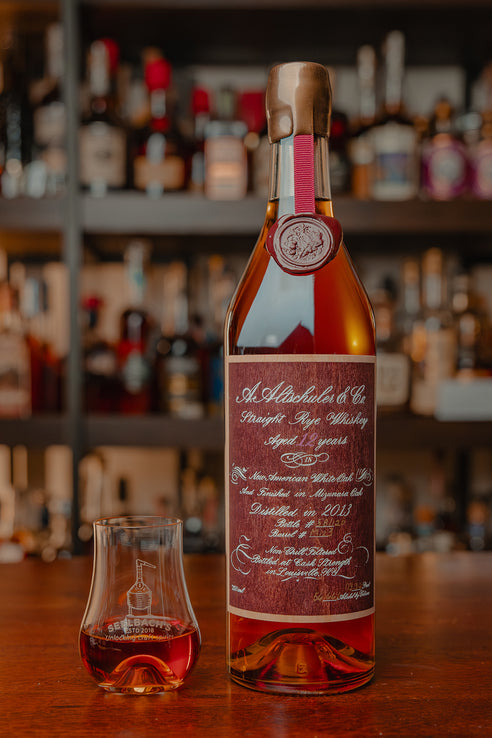 A. Altschuler & Co 12-Year Straight Rye Whiskey #Miz3 113.34 proof