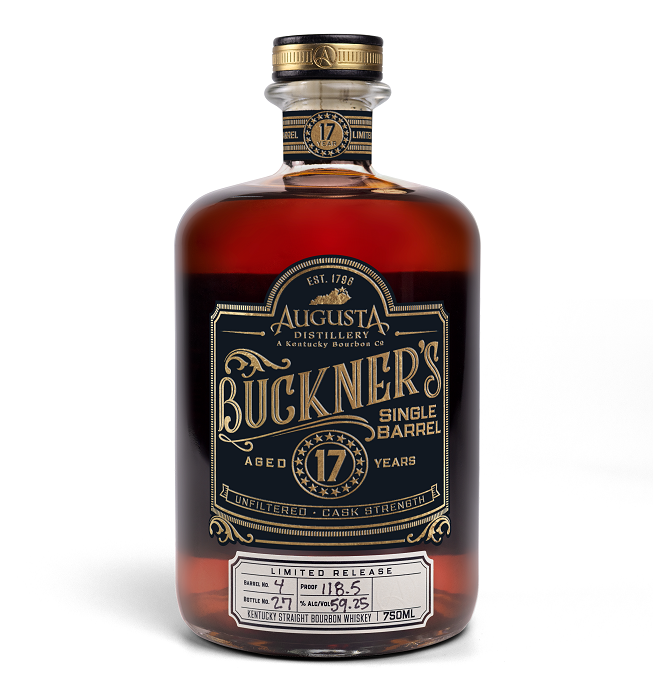 Augusta Distillery Buckner's 17 Year Single Barrel Bourbonのボトル画像