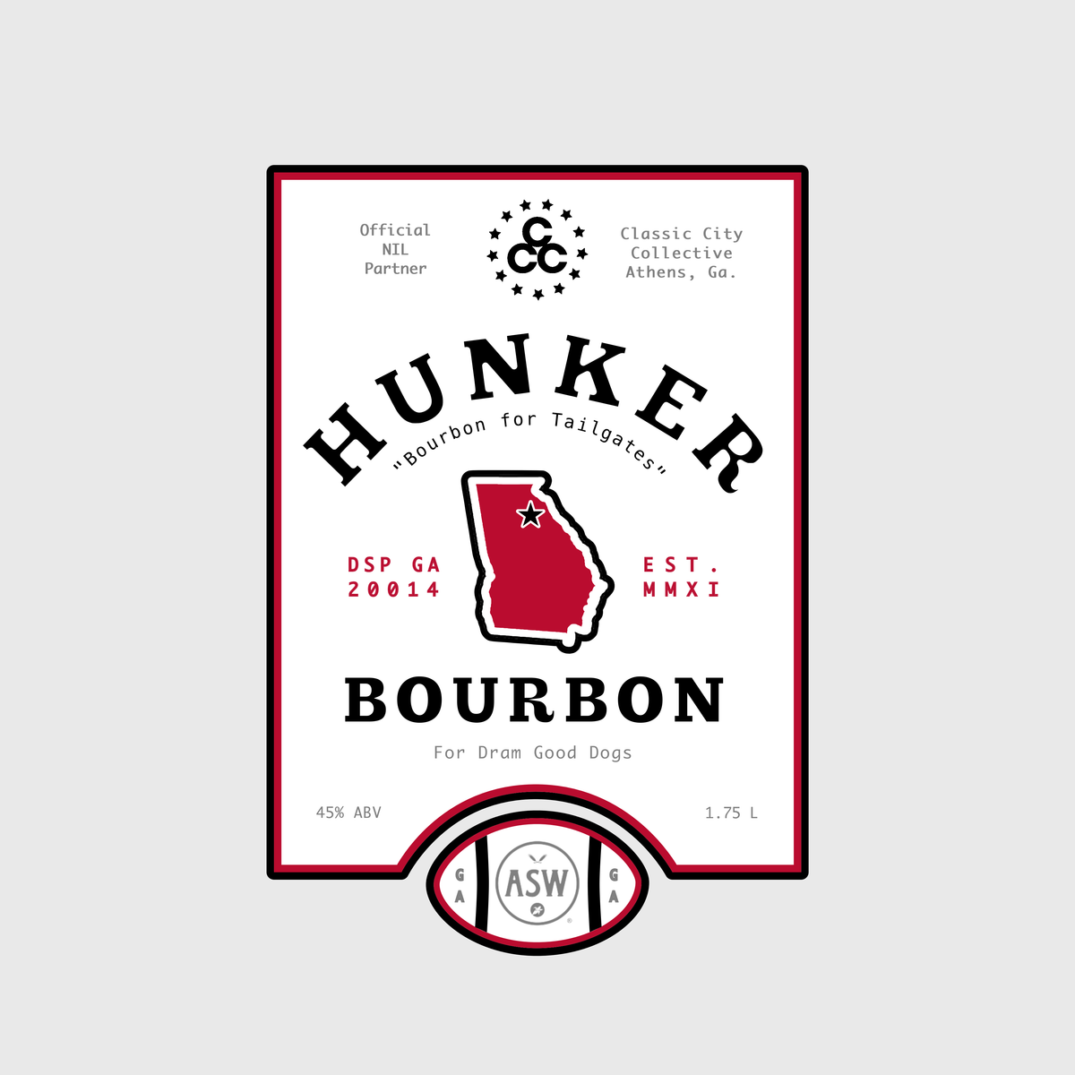 ASW Distillery Hunker Bourbon