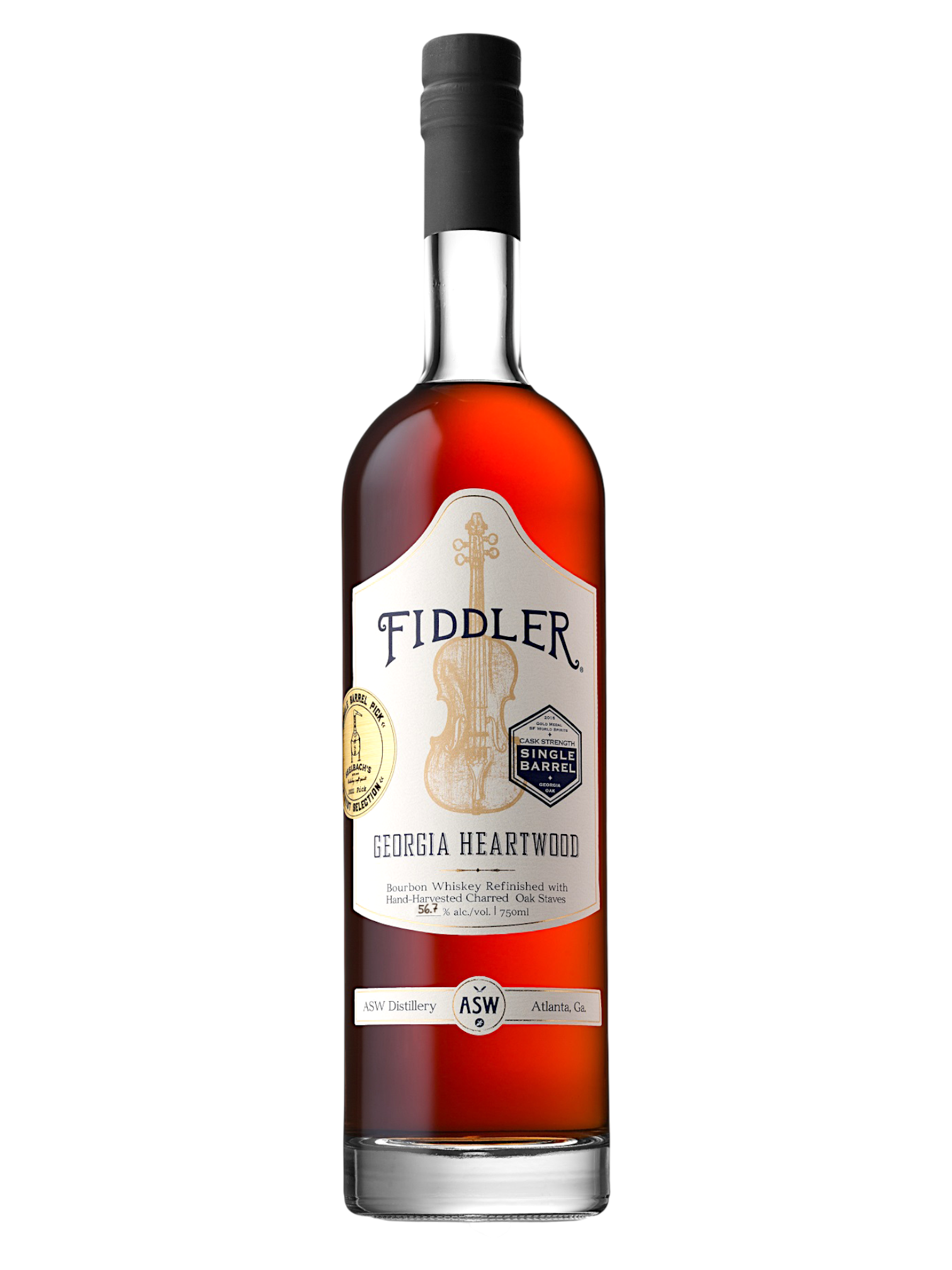 ASW Distillery Fiddler Georgia Heartwood Bourbon – Seelbach's