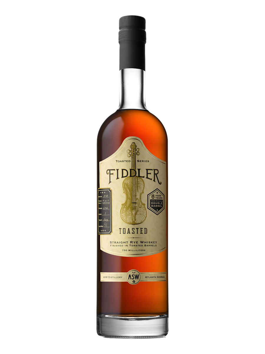 ASW Fiddler Toasted Straight Rye Whiskey #350 - Selected by Seelbach's