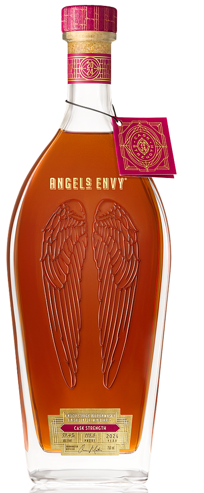 Angel's Envy Cask Strength Bourbon Finished in Port Wine Barrelsのボトル画像