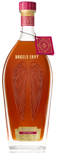 Angels's Envy Straight Bourbon Finished In Port Wine Barrels Cask Strength 118.8 Proof