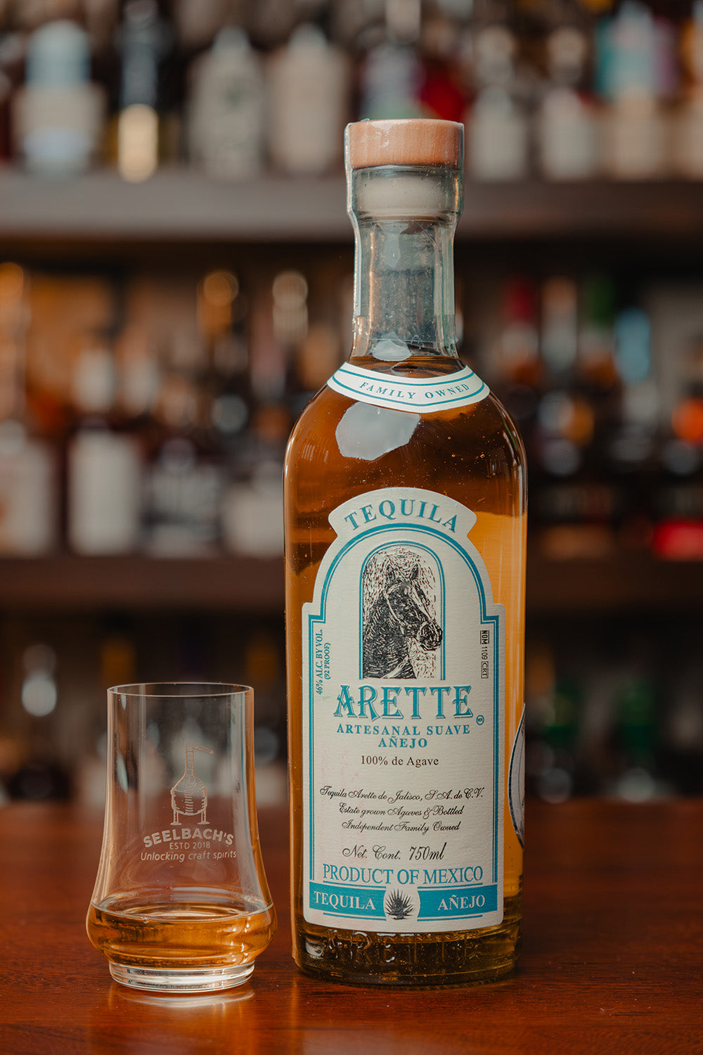 Arette Single Barrel Añejo Tequila - Selected by Seelbach's