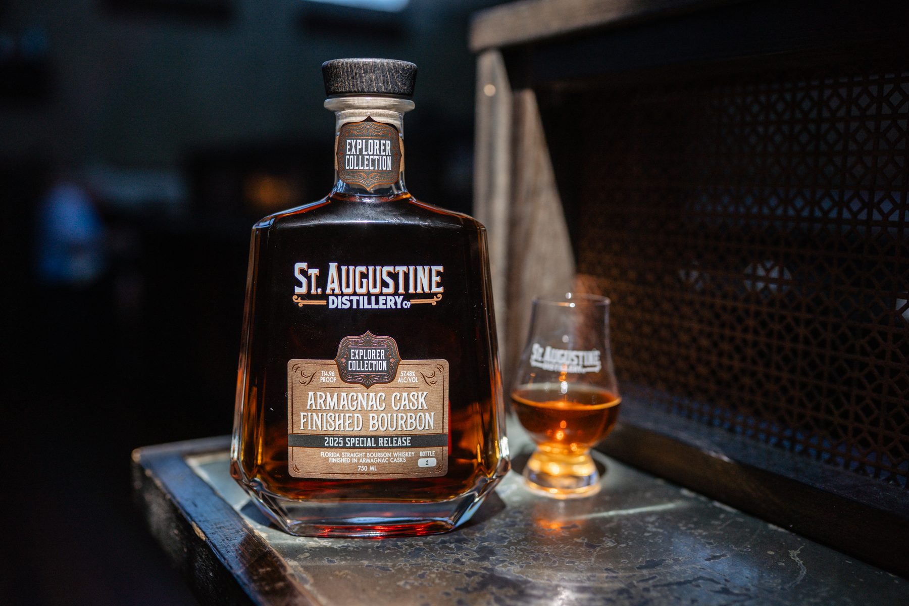 St. Augustine Distillery Armagnac Cask Finished Bourbon