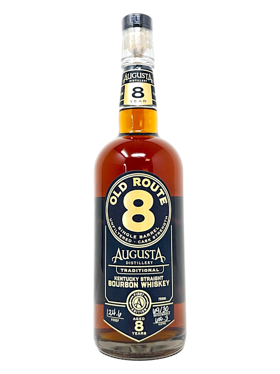 Augusta Distillery Old Route 8 Limited 8-Year Single Barrel #30 - "Charleston Chew" - 124.6 Proof