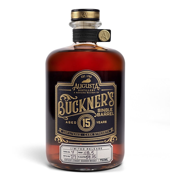 Augusta Distillery Buckner's 15-Year Single Barrel Bourbon