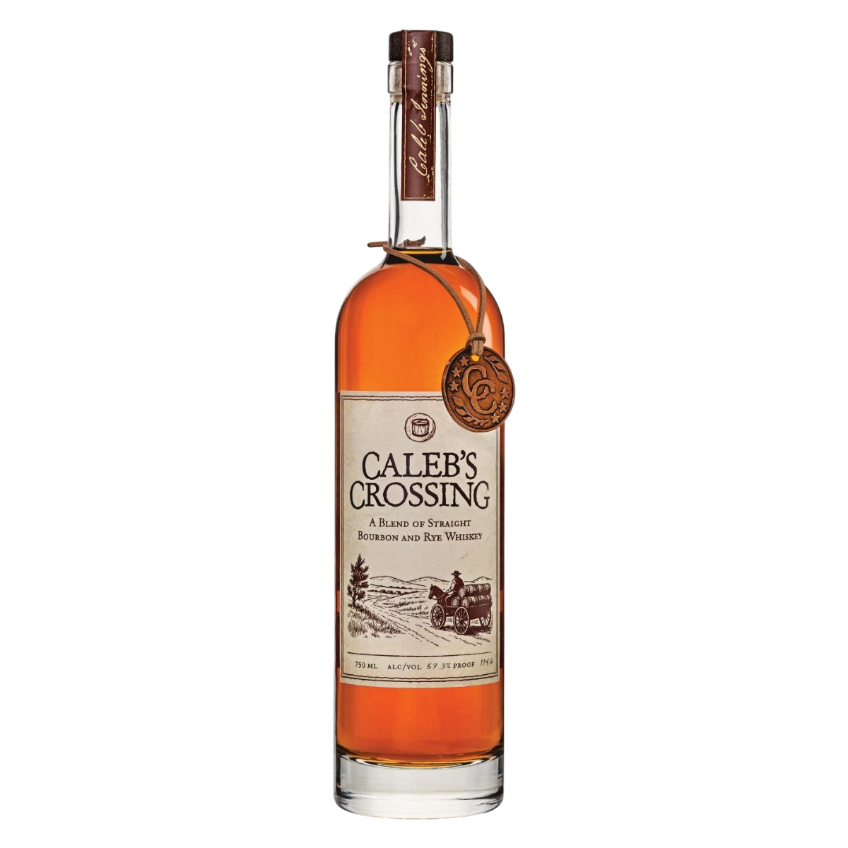 Caleb's Crossing A Blend of Straight Bourbon & Rye Whiskey