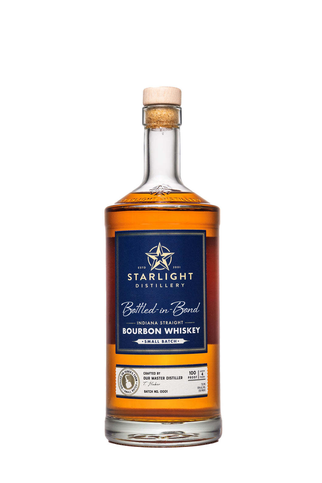 Starlight Distillery Carl T. Bottled-In-Bond Bourbon