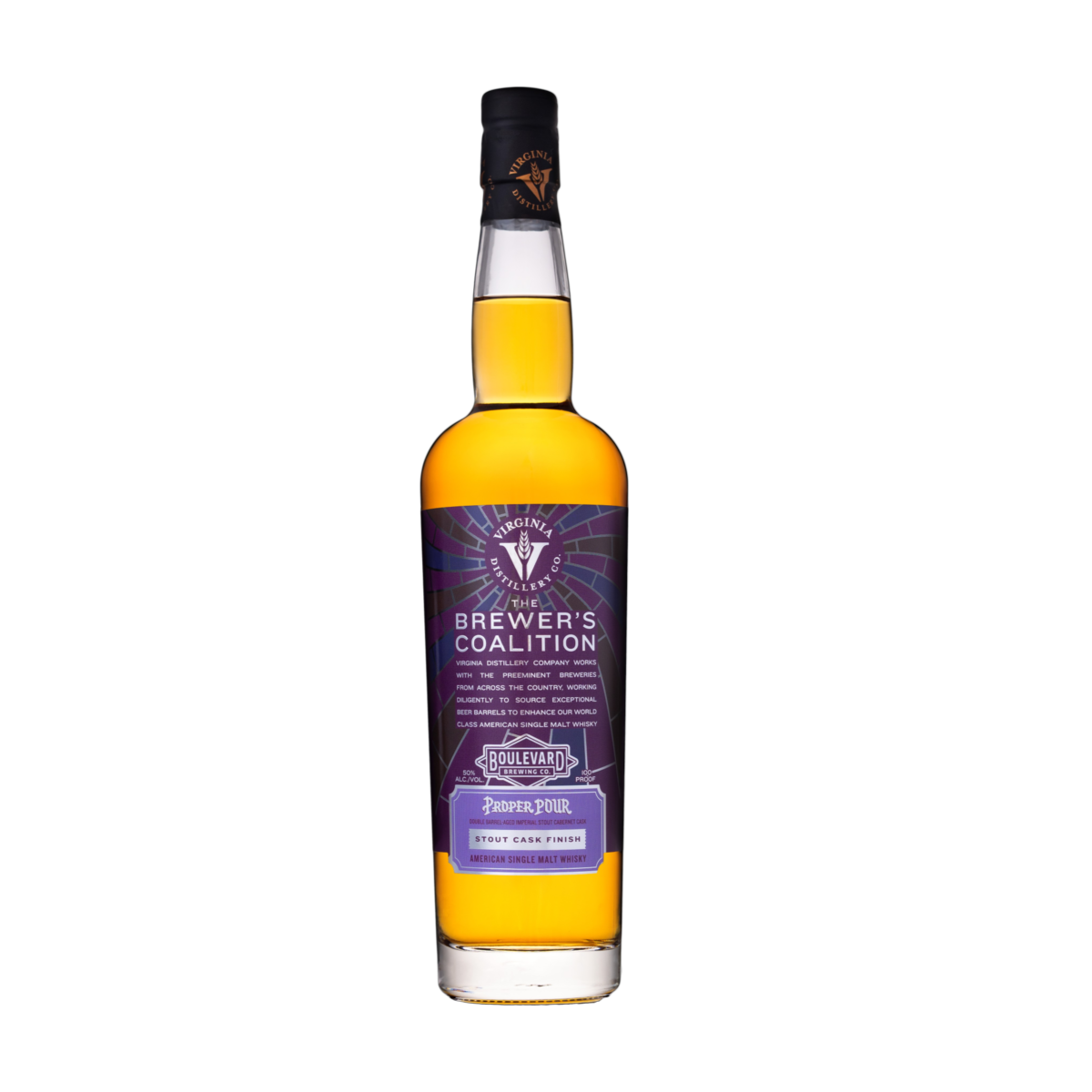 Virginia Distillery Brewer's Coalition Boulevard Proper Pour Finish