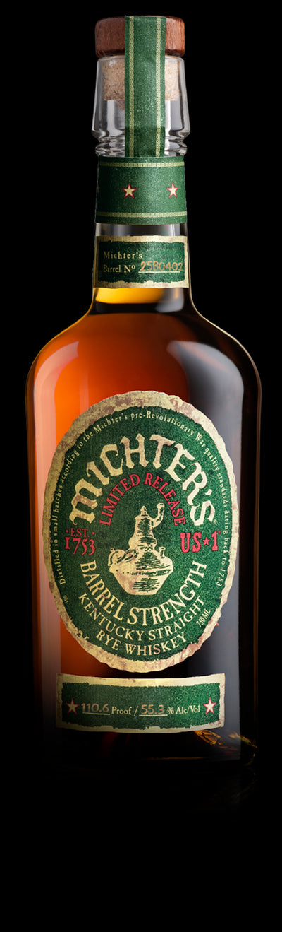 Michter’s US1 Barrel Strength Rye Whiskey 2025 Limited Release