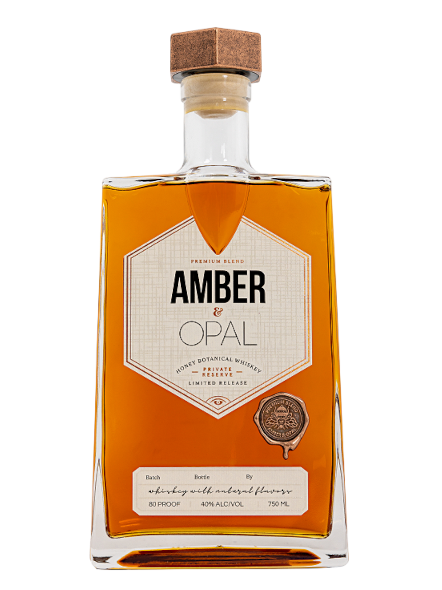 Baltimore Spirits Company Amber & Opal Honey Botanical Whiskey