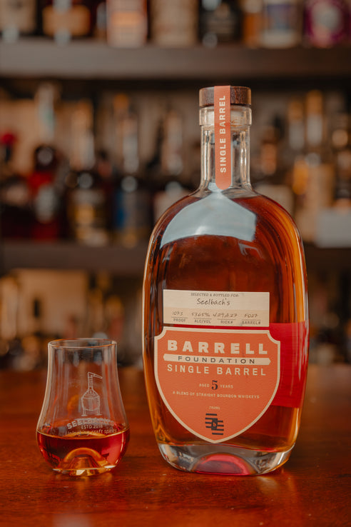 Barrell Foundation Single Barrel Bourbon #F027 - Selected by Seelbach's