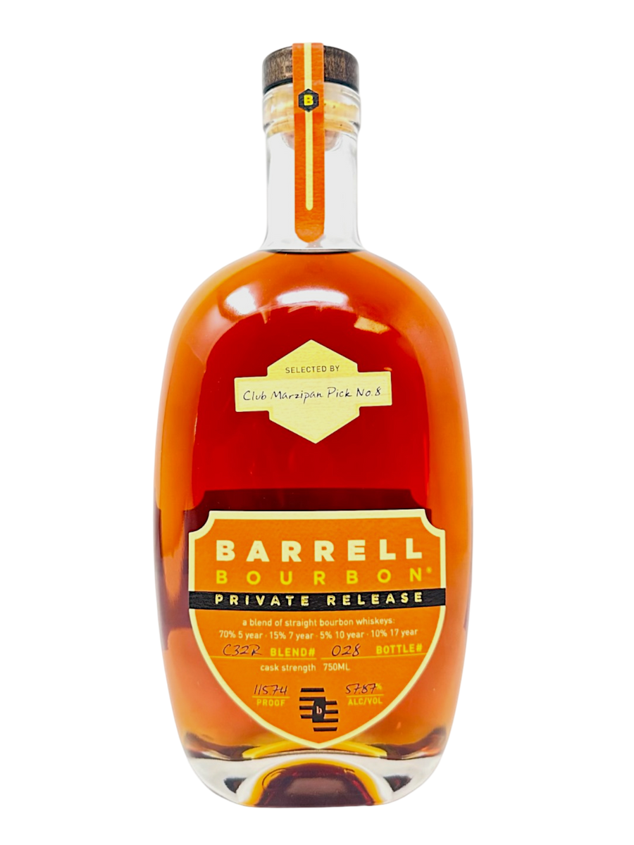 Barrell Private Release Bourbon 115.74 proof "C32R" Marzipan - Selected by Fred Minnick