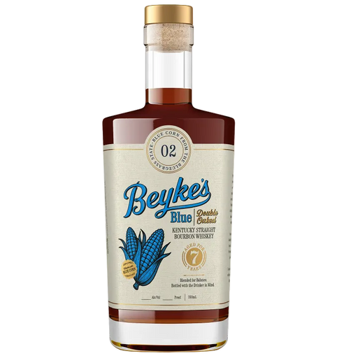 Beyke's Blue 2026 Double Oaked Kentucky Straight Blue Corn Bourbon Whiskey 002