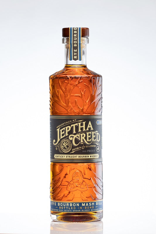 Jeptha Creed Bottled-in-Bond Rye Heavy Bourbonのボトル画像