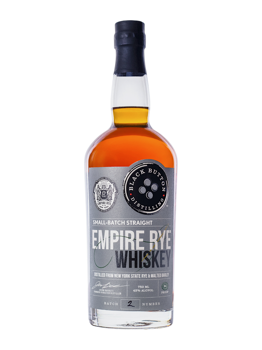 Black Button Distilling Empire Rye Whiskey