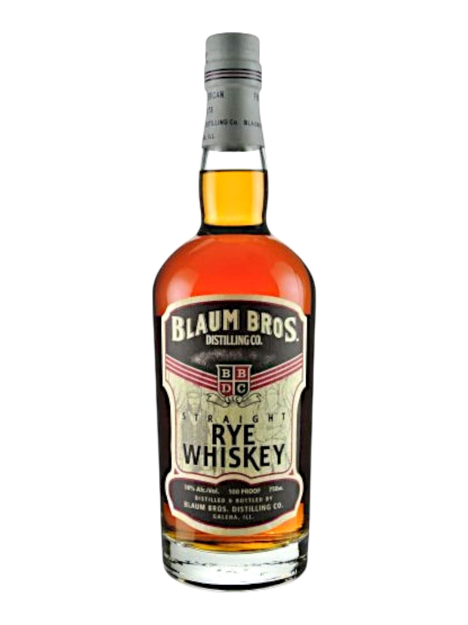 Blaum Bros. Straight Rye Whiskeyのボトル画像