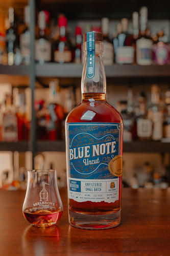 Blue Note Juke Joint Uncut Bourbon Whiskey Barrel 3BBL 117.8 Proof - Seelbach's Exclusive Blend