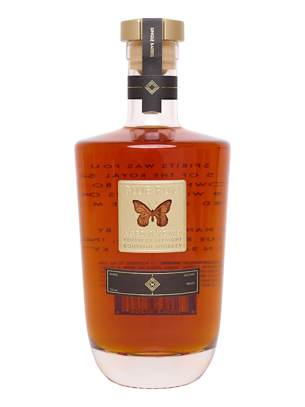 未開栓 STAGG バレルプルーフ 64.6% ABV 750ml Blue Run 8-Year Single Barrel Bourbon 