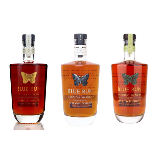 Blue Run Spirits Whiskey 3-pack (14-Year Bourbon, Trifecta & Golden Rye)