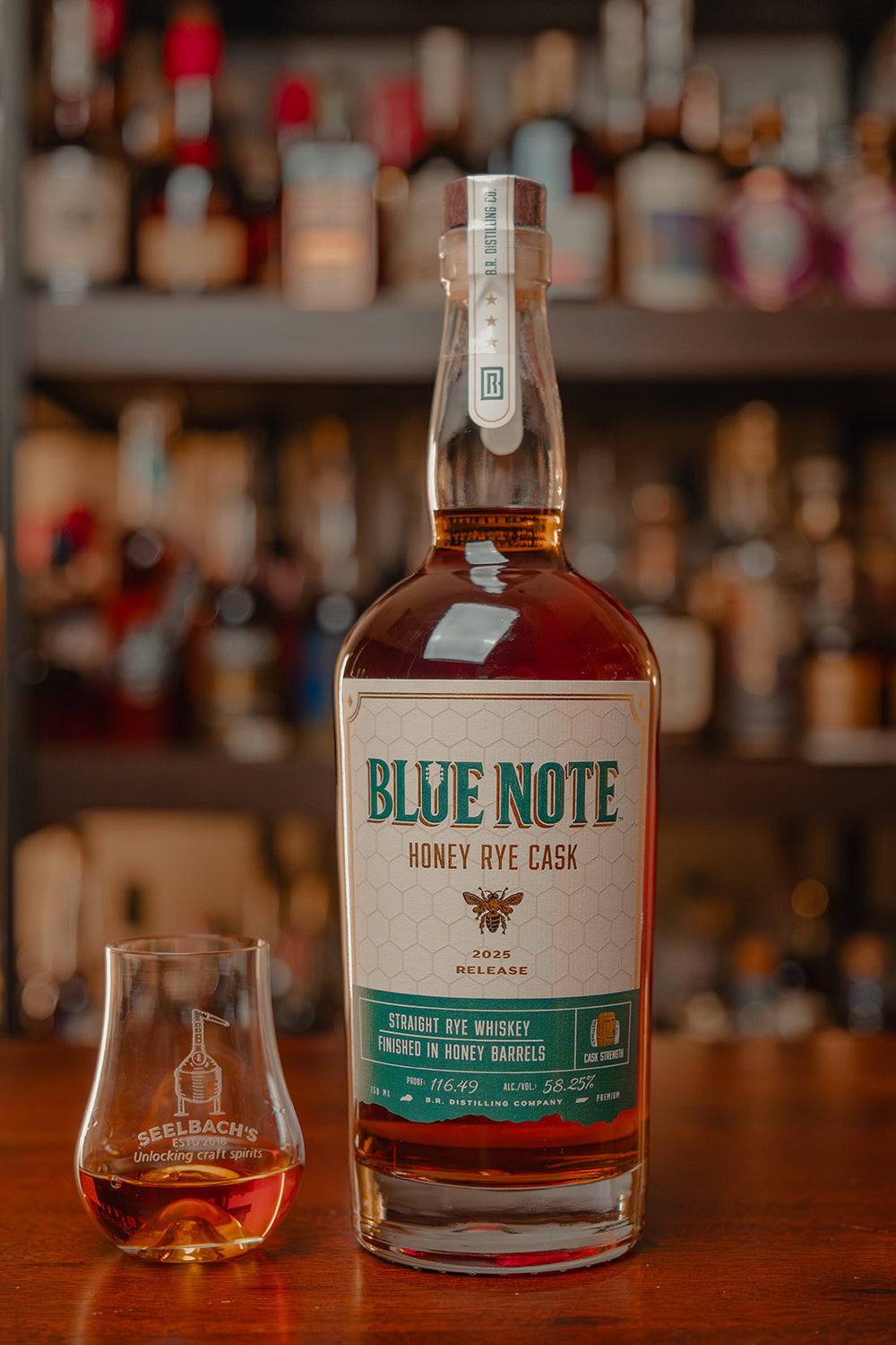 Blue Note 2025 Honey Rye Cask Whiskey – Seelbach's