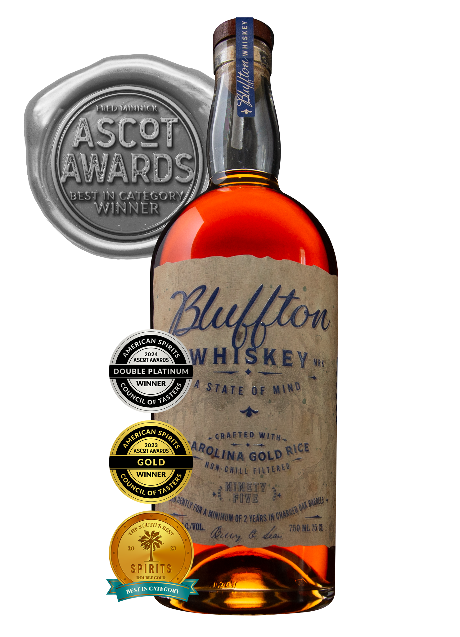 Bluffton Whiskeyのボトル画像