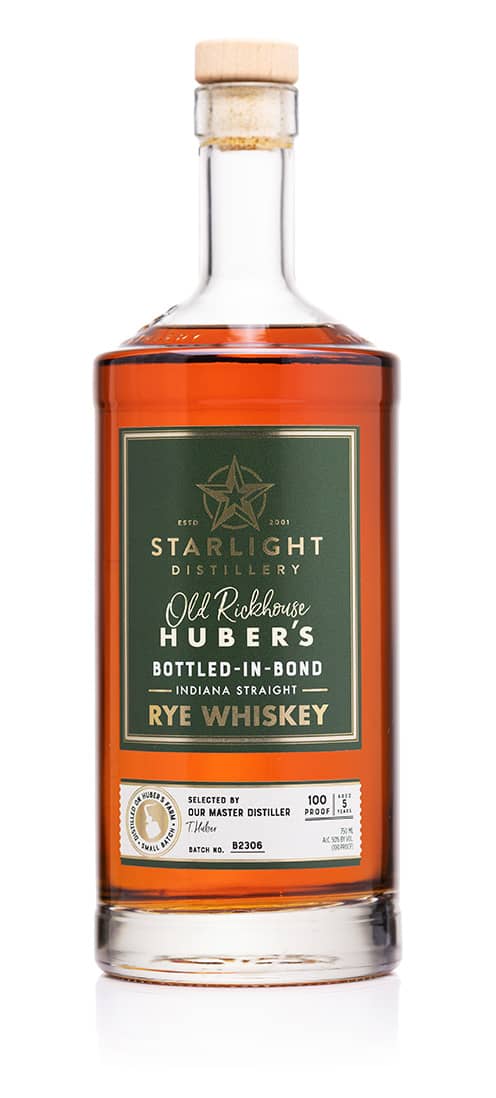 Starlight Distillery Bottled-in-Bond Old Rickhouse Rye Whiskey