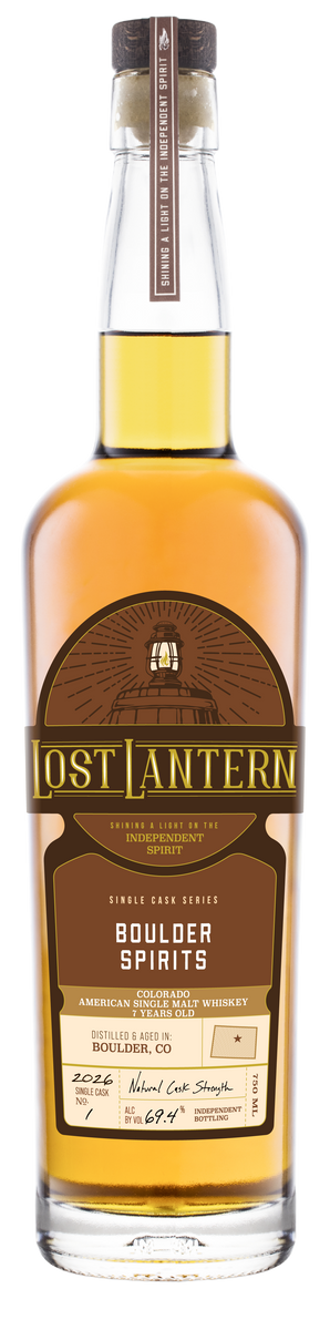 Lost Lantern Spring 2026 Collection: Boulder Spirits Colorado Single Malt Whiskey 7-Years Old