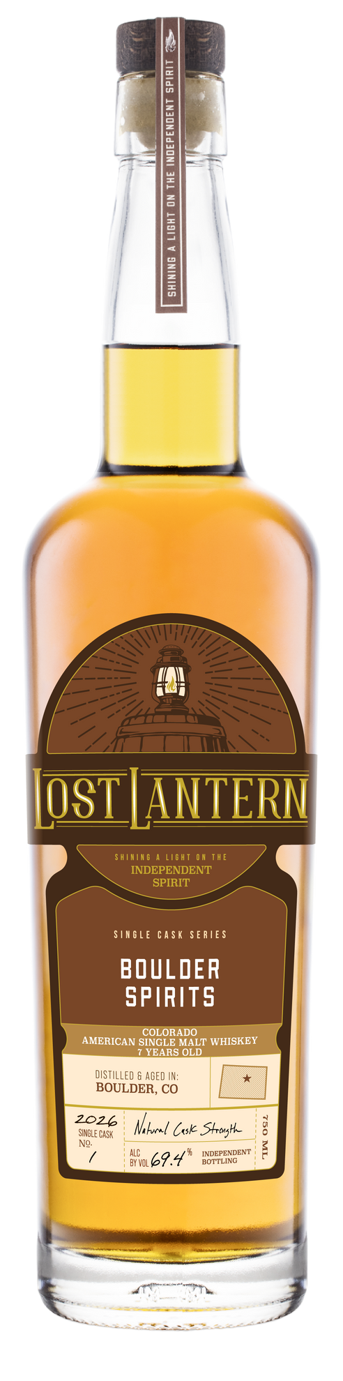 Lost Lantern Spring 2026 Collection: Boulder Spirits Colorado Single Malt Whiskey 7-Years Old