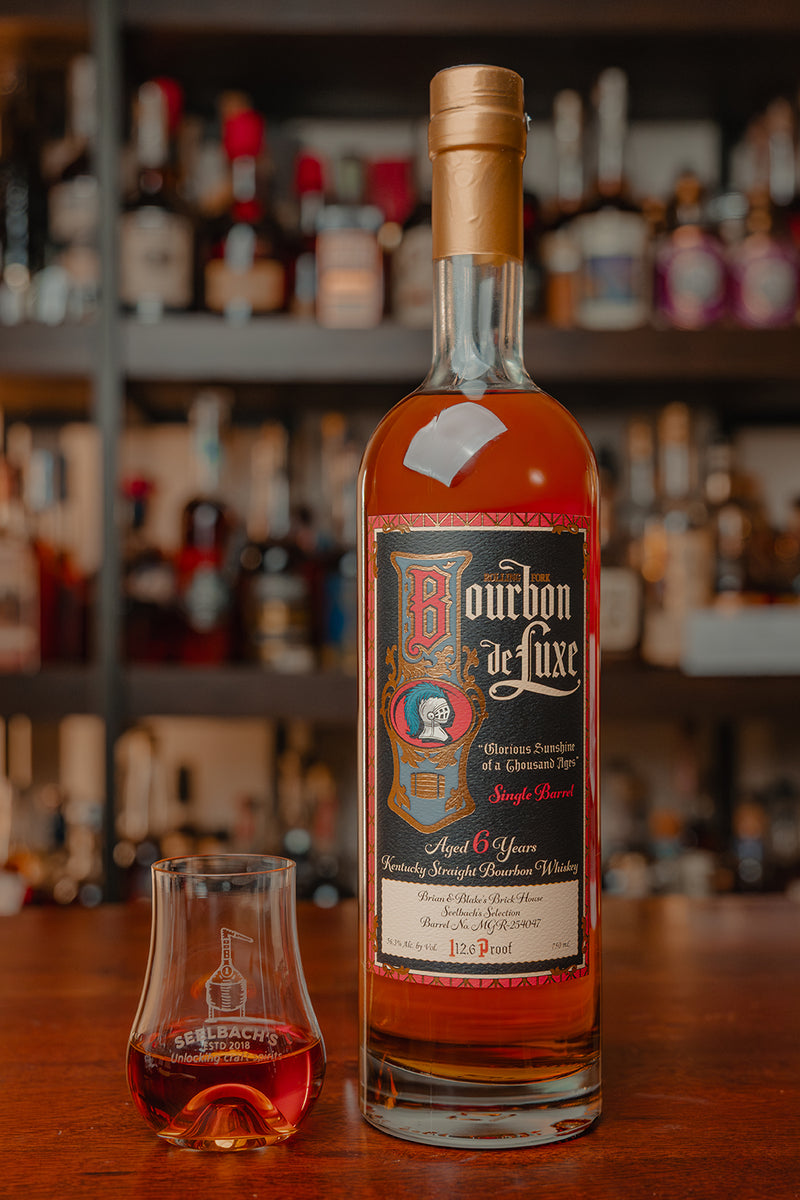 Bourbon De Luxe 6-Year Single Barrel #254047 112.6 proof - Selected by Seelbach's