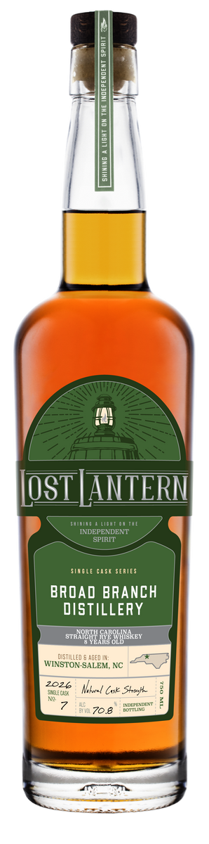 Lost Lantern Spring 2026 Collection: Broad Branch Distillery North Carolina Straight Rye Whiskey