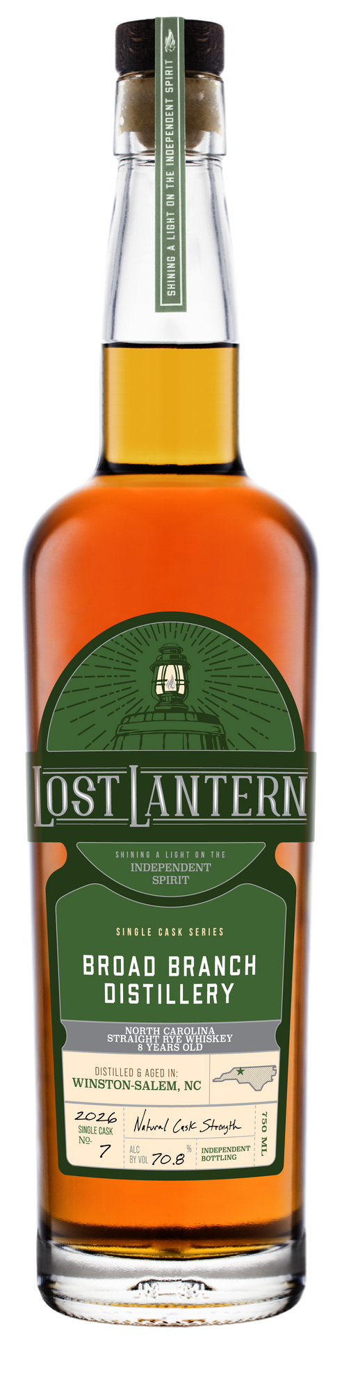Lost Lantern Spring 2026 Collection: Broad Branch Distillery North Carolina Straight Rye Whiskey