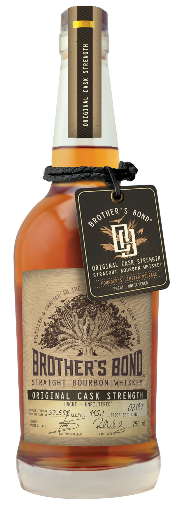 Brother's Bond Original Cask Strength Straight Bourbon Whiskey – Seelbach's